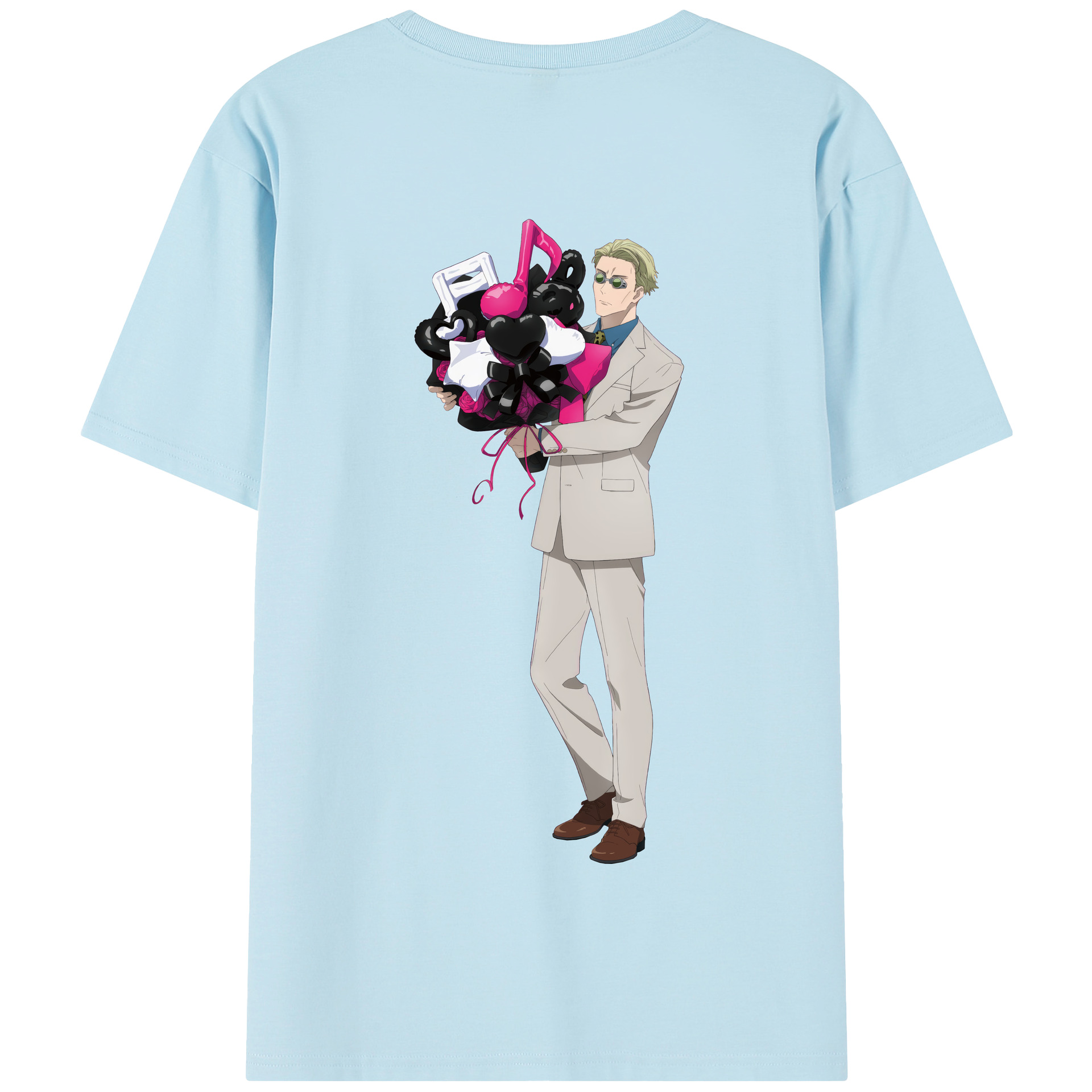 （画像用） 呪術廻戦 Jujutsu Kaisen 綿100％半袖Tシャツ（背面プリント）